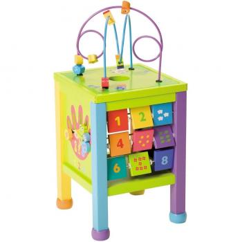Boikido 715048 - Mesa Actividades Madera Numeros