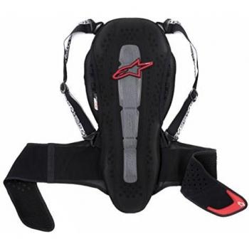 Alpinestars - Espaldera Nucleon Kr-2 Negro Rojo - 3Xl