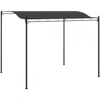 vidaXL Sunshade Awning 3x2.4 m Anthracite