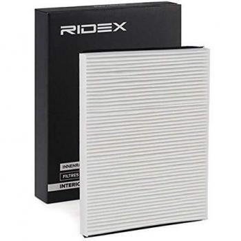 Filtro de Habitáculo RIDEX 424I0063 para FORD y NISSAN - Filtro de Polen y Aire, Compatible con MAVERICK y TERRANO II