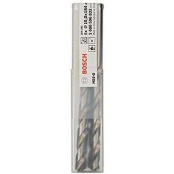 Bosch 2 608 596 832 - Pack de 5 brocas para metal HSS-G, DIN 340