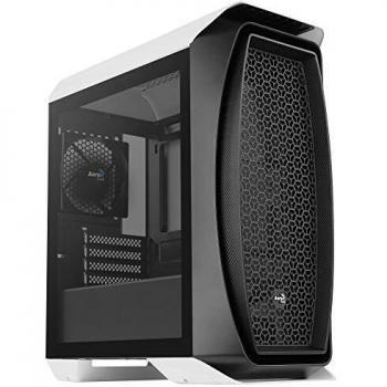 Aerocool AEROONEMINI, caja PC Micro ATX, panel frontal y lateral, blanco