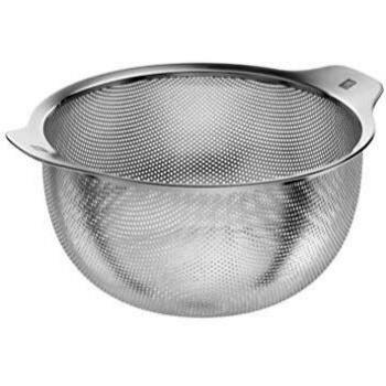 Zwilling Table Colador de Metal 24 cm, Acero y Blanco