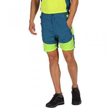 Regatta Sungari - Pantalones Cortos de Senderismo para Hombre, Ligeros, repelentes al Agua, protección UV, Hombre, Pantalones Cortos, RMJ207, Azul