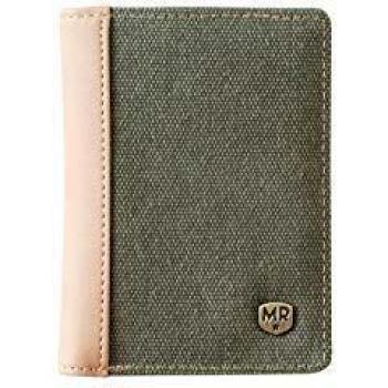 Mr. Wonderful Mister Collection Cartera para Pasaporte, 11 cm, Verde