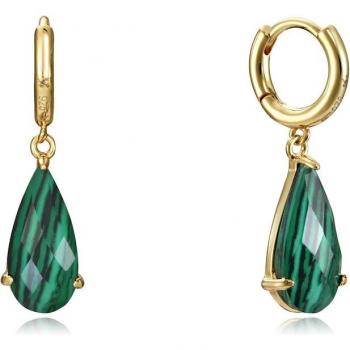 Pendientes Elegant de Viceroy con malaquita