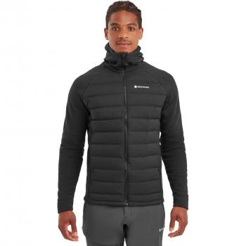 Chaqueta de Hombre Montane Composite con Capucha, Color Negro, Talla L