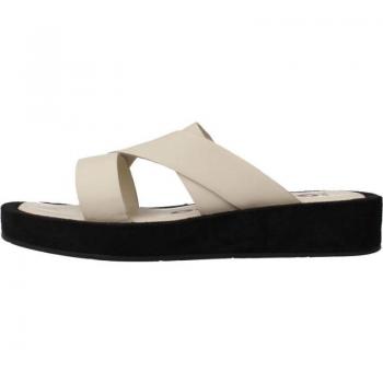 Sandalias de Mujer Gioseppo Off-white Piso Grueso Acolchado