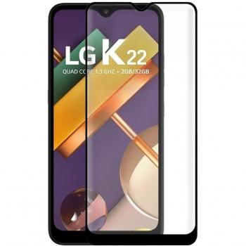Protector Pantalla Cristal Templado LG K22 (FULL 3D Negro)
