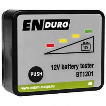 Tester de Baterías BT1201 Enduro 12V, Negro/Grey