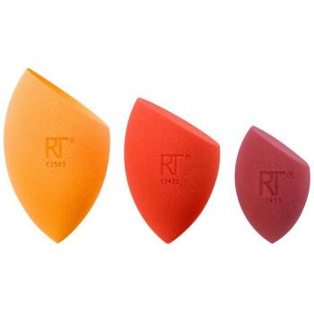 Real Techniques Solar Power Sunsoaked Sponge Set - 3 Piece Makeup Applicators