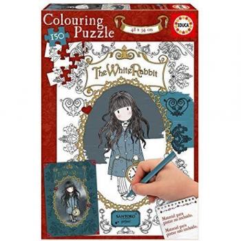 Educa Borrás- Gorjuss Puzzle 150 The White Rabbit
