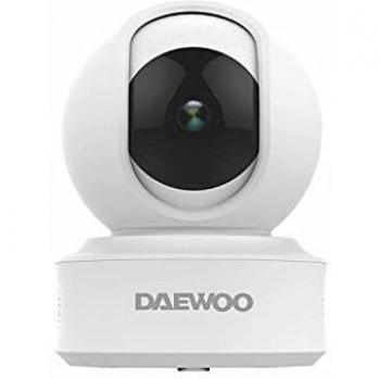 Cámara IP Daewoo IP501 Rotativa Full HD 1080P con Audio Bidireccional y Detección de Movimiento, Visión Nocturna