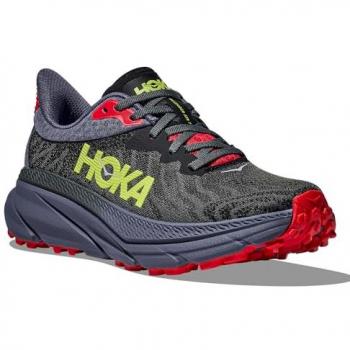 Hoka Challenger 7 Women's Trail Running Shoes - Obsidian/Anchor
