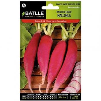Semillas Hortícolas - Rabanito medio largo de Mallorca - Batlle