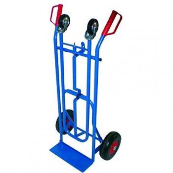 Carretilla Diable Transformable Hailo 250 Kg con Ruedas Increíbles PU Ø 260mm