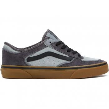 Vans Rowley Classic Hombre Zapatillas de Ante Gris