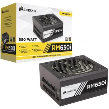 Corsair (CP-9020081-UK) RMi Series RM650i ATX/EPS Fully Modular 80 PLUS Gold 650W Power Unit UK Supply