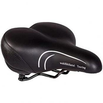 P&P Bequemsattel Sillín cómodo P&P Touring Feder 578 nego, Uni, 265x230mm, 830g