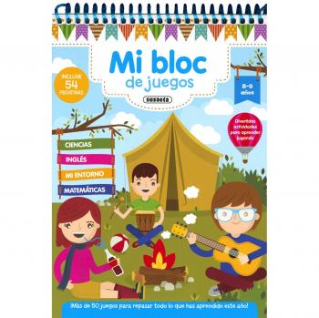 Mi bloc de juegos 8-9 años - Equipo Susaeta