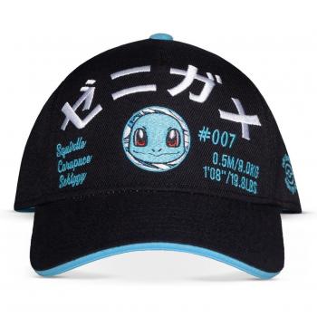 Gorra de Béisbol Ajustable para Hombre con Bordado de Squirtle Pokémon