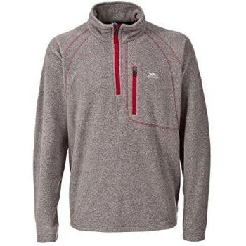 Trespass Bilbao Sudadera Forro Polar, Hombre, Gris