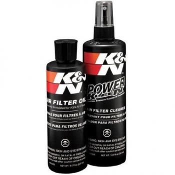 K&N 99-5050 - Kit de mantenimiento para filtros de aire, Limpiador de filtro 350 mL + Aceite 225 mL
