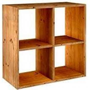 ASTIGARRAGA KIT LINE Estantería modular 2 x 2 cubos DINAMIC