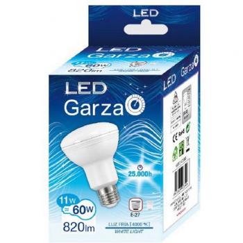 Bombilla Reflectora R80 LED 11W E27 Blanco Neutro, Casquillo E27, Luz neutra (4000k), 11W, 820 Lúmenes, Ángulo de Luz de 110º,