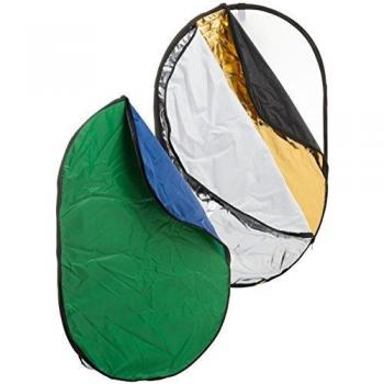 BRESSER BRTR2 7 en 1 difusor plegable reflector plegable fondo plegable 120x180cm