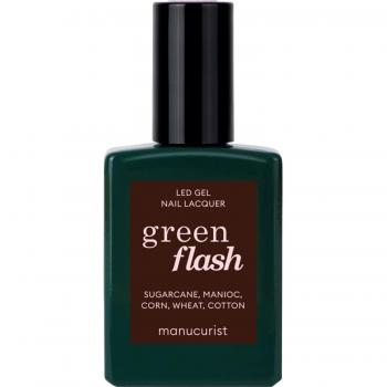 Manucurist Green Flash LED Gel Nail Lacquer Lacas de uñas 15 ml CLOVE