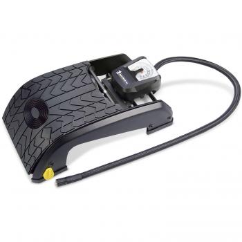 Michelin 92419 Bomba de aire de pedal, 2 cilindros con manómetro