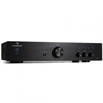 Auna AV2-CD508 Amplificador HIFI Estéreo Negro