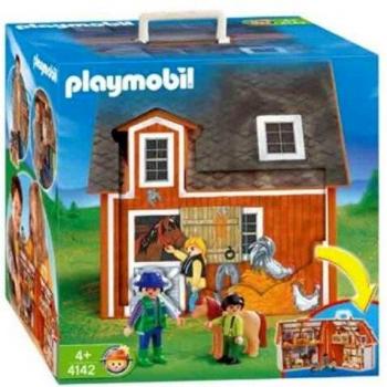 PLAYMOBIL - Granja en Forma de maletín, Set de Juego