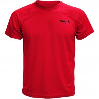 Furco Torino - Camiseta para hombre, color rojo, talla 4XL