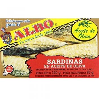Albo Sardinas en Aceite de Oliva, 85g