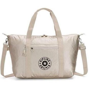 Kipling ART M, Bolsa Tiempo libre y sportwear Mujer, Plateado