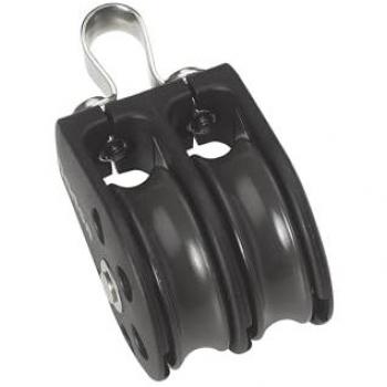 Polea Doble Fija Barton Marine 350kg 8mm