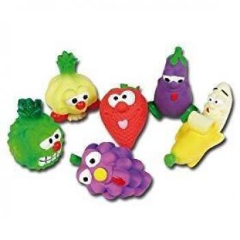 Frutas de Látex con Sonido 9-14 cm