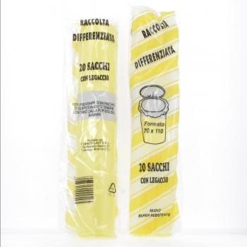 XONDA Sacco Giallo 42Gr 20Pz Detersivi e articoli per pulizie