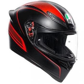 AGV Casco K1 XL WARMUP MATT BLACK/RED