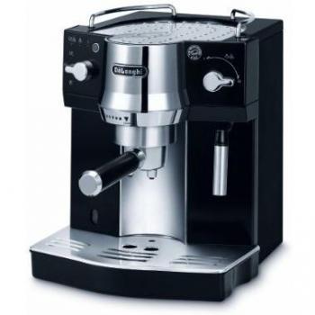 Delonghi EC820.B Cafetera Espresso, 1450 W, 1 Litro, Acero Inoxidable, Negro/Plateado