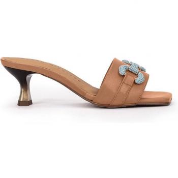 Sandalias de tacón de piel modelo ESCORCA