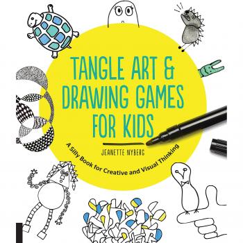 Tangle Art and Drawing Games for Kids - A Silly Book for Creative and Visual Thinking
