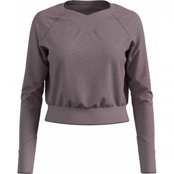 Odlo Midlayer Sudadera, Mujer, Quail Melange, Medium