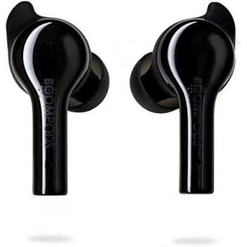 Boompods Bassline GO - Auriculares Inalámbricos Bluetooth Negros
