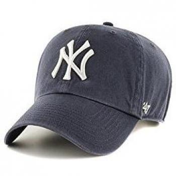 '47 Gorra de béisbol Unisex MLB New York Yankees Clean Up, Azul Marino Vintage, Talla única