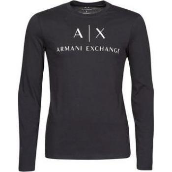 Armani Exchange Men's Long Sleeve Logo T-Shirt
