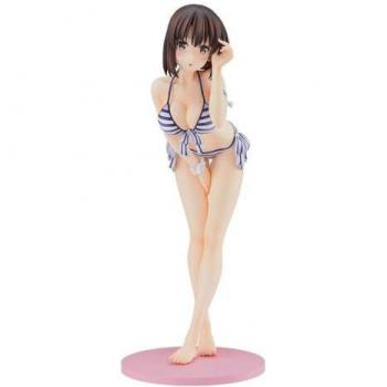 Good Smile Company - Figura PVC Megumi Kato Saekano Anime - Escala 1/4, estatua de PVC de 37 cm, versión de animación