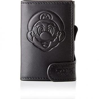 Nintendo MW204376NTN, Accesorio de Viaje-Billetera Unisexo, Schwarz, Einheitsgröße